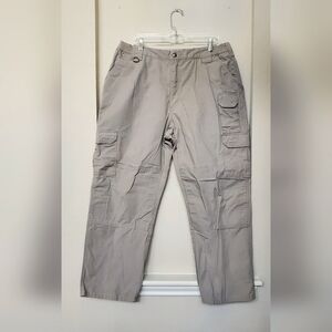 5.11 Tactical Tan Cargo Pants.  Size 40x30
